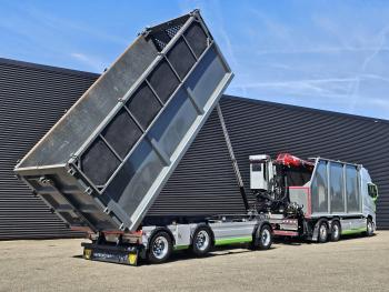 Volvo FH 500 6x2*4 / +TIPPER TRAILER / CRANE